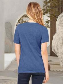Women T-Shirts - B-bue - 查看 4