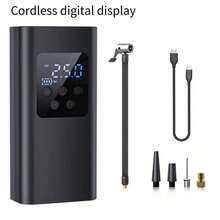 150PSI Fast Car Tire Inflator, Portable Air Compressor Tire Pump - Equipped With LED Light, Pressure Gauge And One-Touch Smart Wireless Design - Suitable For Cars, Motorcycles, Bicycles And Sports Balls, 3X Faster Inflation Speed - Wireless - View 12