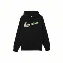 Nike Sportswear Club Fleece 休閒運動加絨連帽套頭衛衣 男款 黑色 - 黑色 - 查看 1