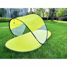 Single Pack Ready-To-Use Beach Tent - UV Protection Sunshade, Lightweight Beach Canopy, Outdoor Adventure UV Protection Sunshade - 30 Second Quick Setup - Family Beach Essential - Music Festival Camping Gear - Backyard Shade - Sports Event Shade - Emergency Sun Protection Convenient - Multicolor - View 11