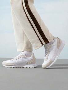 Puma Men's & Women's Road Rider SD2026 Summer New Retro Colorblock Casual Sports Shoes 397377-05 - Puma White-gray - View 4