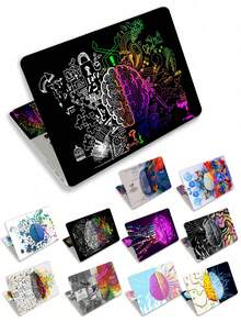 Laptop Skin Sticker Decal 15.4 Inch 15.6 Inch Laptop Vinyl Skin Sticker Cover Art Protection Laptop (Including 2 Wrist Pads Skin) - View 1