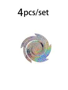 8pcs/Set Holographic Reflective Bird Repellent Spiral Deterrent, 360° Rotating Bird Scare Device, Suitable For Garden, Patio, Farm, Orchard Outdoor Decoration, Prevent Birds From Approaching - A - View 10