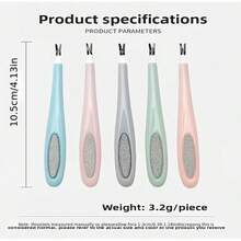 2-In-1 Nail Polishing U-Shaped Nail Clipper, 1 Set, Built-In Nail File, Can Remove Dead Skin, Suitable For Home Care, Nail Salon, Suitable For Women And Girls, Halloween And Christmas Gift - Multicolor - View 6