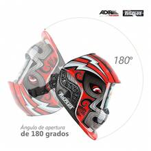 Careta De Soldar Uso Industrial Soldadura Electronica Diseño - Luchador - Ver 5