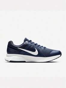 Men's NIKE RUN SWIFT 2 Running Shoes Low-Top CU3517-400 - Navy Blue - View 3
