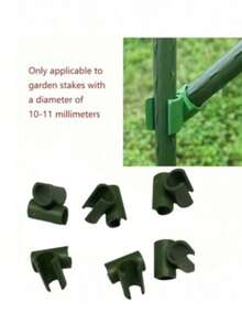 28pcs Multi-Functional Garden Support Stake Set, Suitable For Various Fruit And Vegetable Plant Support, Freely Combinable And Assemblable Garden Climbing Trellis - Multicolor - View 7