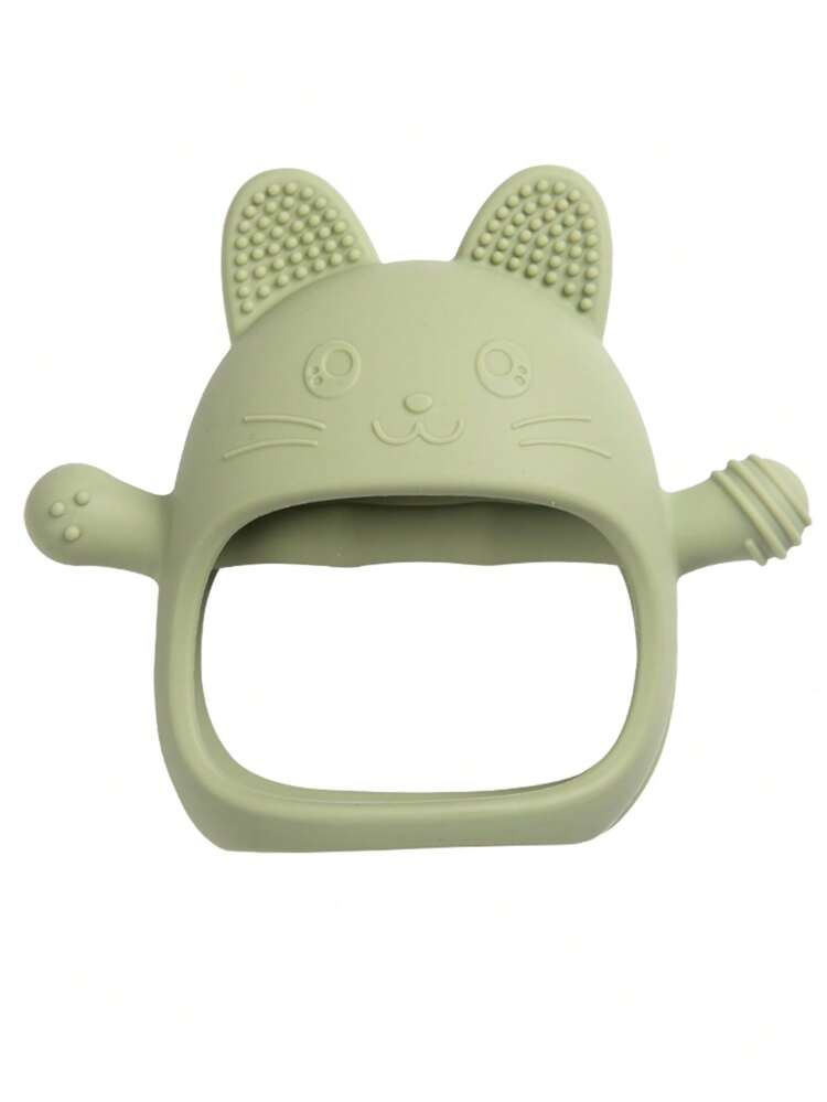 1pc Cute Silicone Baby Teether Wrist Teething Toy With Textured Massage Nubs Anti-Drop Infant Teether Baby Shower Gift For 0-12 Months Babies - Multicolor - View 18