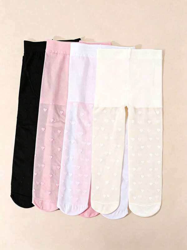 1 chiếc quần tất thoáng khí cho bé gái, quần legging mỏng xuân hè, quần áo bé gái, đồ dùng thiết yếu cho bé, màu đen, trắng, be, hồng, đồ cho bé gái