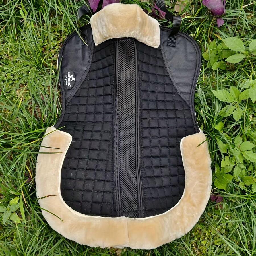 TGW Riding Horse Half Pad, Great Gift For Friends - Black - View 1