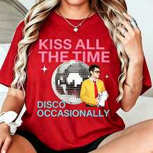 Women T-Shirts - 紅色得 - 查看 1