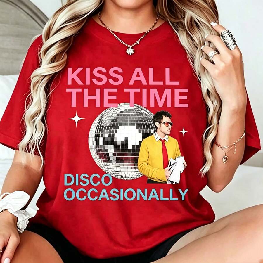 Women T-Shirts - 紅色得 - 查看 1