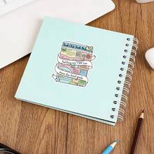 3Inch Tbr Bookish Sticker Cute Reader Aesthetic Reading Humor Decal For Laptops Water Bottles Notebooks Cups Journals Lockers For Students Teachers Office Workers Creatives Book Lovers And Anyone With An Endless Tbr - Multicolor - View 5