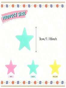 100/200pcs Glow-In-The-Dark Star Wall Stickers, Fluorescent Wall And Ceiling Star Decals, Make Bedroom Shine Like Night Sky, Bedroom Decor, Home Decoration - Multicolor - View 8