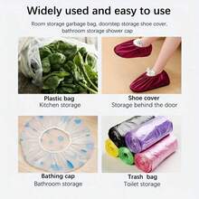1 Set Estante de Almacenamiento de Bolsas de Plástico, Adecuado para Cocina, Almacenamiento Detrás de la Puerta, Organización de Cocina, Artículos Esenciales de Cocina, Accesorios de Cocina, Accesorios de Baño, Herramientas de Cocina del Hogar, Decoración de Cocina - Multicolor - Ver 9