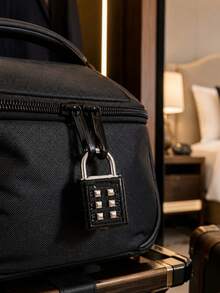 Mini Combination Lock, Portable 3-Digit Resettable Combination Lock, Multi-Function Zinc Alloy Luggage Lock For School, Gym, Classroom, Games, Travel, Backpack, Anti-Theft Lock With Key, Mini Gym Student Dorm Locker Backpack Luggage Drawer Zipper Combination Lock, Outdoor Waterproof Padlock, School Gym Locker, Sports Locker, Fence, Toolbox, Door, Box, Storage Cabinet, Home Essential, Back To School Essential - Multicolor - View 4