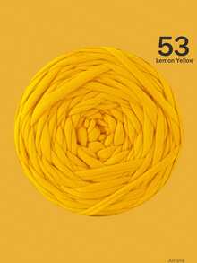 1/2件 T-Shirt 粗毛線，大號 300g±20g/件 - 2cm 寬，柔軟聚酯纖維毛線布料，適用於 DIY 鉤編包包、籃子、地墊、拖鞋、娃娃、毛線手工藝，多色度假風鉤編線，鉤編配件，手工禮物 - 彩色 - 查看 53