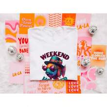 Women T-Shirts - 白色 - 查看 2