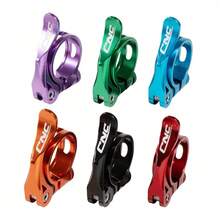 Fashion CNC Seatpost Clamp, Suitable For Mountain Bike/Road Bike, Ultra-Light Aluminum Alloy, 31.8mm/34.9mm, Anti-Slip Design Bicycle Accessory - Multicolor - View 3