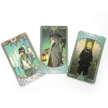 Ideal Soulmale 塔羅牌占卜遊戲卡 算命預測 命運派對家庭桌遊 - 綠色 - 查看 2
