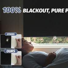 Cordless Blackout Roller Shades With Smooth Free-Stop Function – Thermal Insulating, Light-Blocking Window Blinds For Bedrooms And Living Spaces | Easy DIY Installation, No Tools Required | Soft-Touch Fabric, Quiet Operation, Clean Modern Look | Avai - Light Beige - View 4