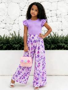 XD This Children's Crossbody Bag Is Decorated With Cute And Playful Flower And Pearl Details, Making It A Must-Have Fashion Handbag For Both Moms And Kids. Perfect For Valentine's Day, Parties, Or As A Gift For Girls, It Can Hold Coins And Keys. - Multicolor - View 2