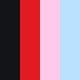 Black/Pink/Red/Sky Blue