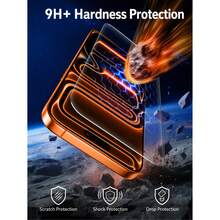 CASECOPS 4pcs High-Definition Tempered Glass Screen Protector, Includes Installation Tool Kit, Compatible With IPhone 17 Pro Max (6.9 Inch), 17 Pro/17 Air/17/17e, 16 Pro Max/16 Pro/16 Plus/16/16e, 15 Pro Max/15 Pro Max/15 Plus/15, 14/13/12/11/X Series And Other Models. Made Of High-Definition Tempered Tough Glass, High Transparency, High Light Transmission. Scratch-Resistant, Oil-Resistant, Fingerprint-Resistant, Dust-Resistant, Full Coverage, Bubble-Free Installation, Easy To Install, Compatible With Various Phone Cases. Essential Screen Protection, Suitable For Daily Use, Office, Home Environment. - 4pcs - View 3