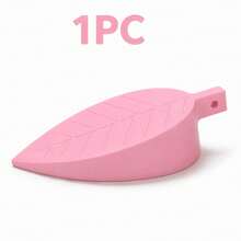 One-Piece Wedge Door Stopper For Home And Office; Non-Slip And Quiet Bottom; Portable Door Stopper With Wind-Proofing And Fixing Function; Available In Multiple Colors To Suit Different Needs - Leaf - View 19