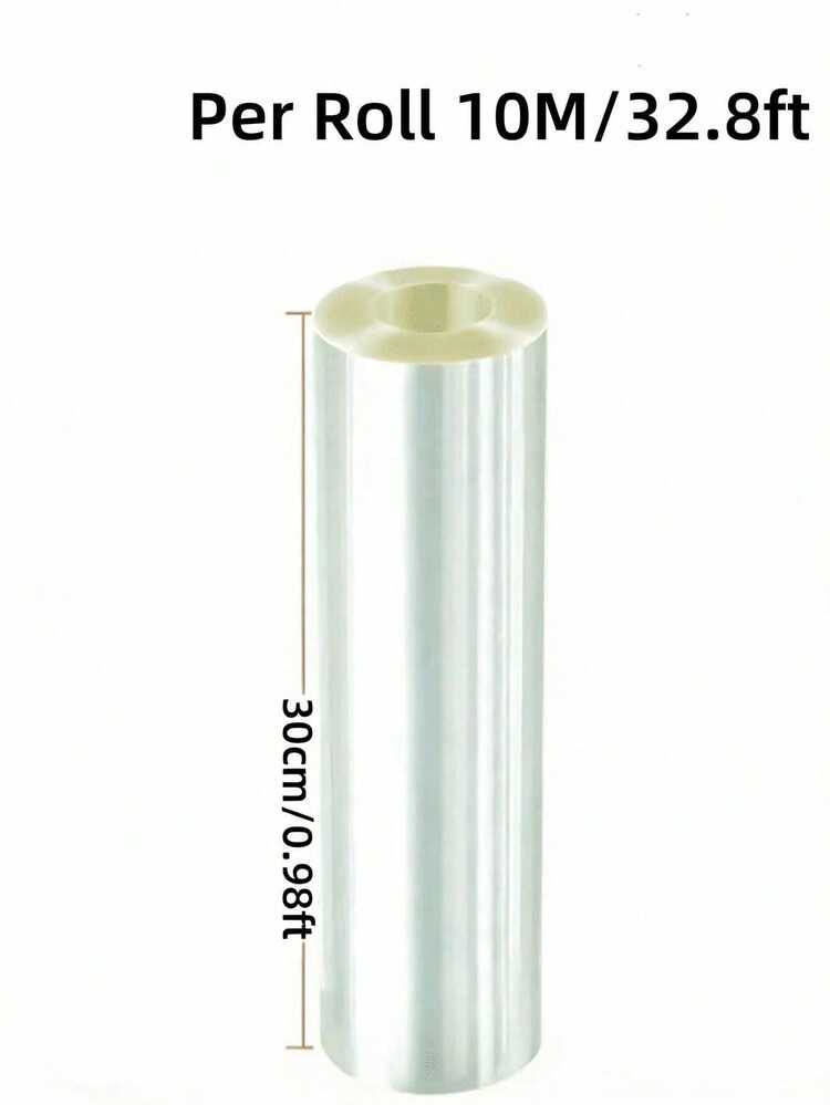 1 Roll Extra Long Transparent Cake Edging, Made Of PET Material, Cake Packaging Film, Used For Decorating Mousse, Chocolate Pastries, Baking Tools, Cake Decorations, Kitchen Supplies - Easily Make Delicious Cakes - White - View 16