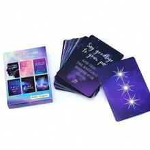 Kartu Tarot Oracle Pesan Kosmik, Permainan Ramalan Nasib, Permainan Kartu Pesta, Alat Ramalan Tarot - Putih - View 5