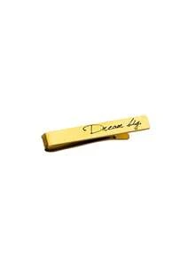 Custom Name Engraved Stainless Steel Tie Clip For Men – Personalized Text; Suitable For Grooms, Groomsmen, And Birthday Gifts - Multicolor - View 9