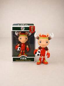 FIFA 2026 World Cup Mascot Figure, Clutch The Bald Eagle, Meple The , Zayu The Jaguar Anime Action Figure, Soccer Football Merchandise Gift For Friends Birthday, PC Case Ornament, Home Decor, Aesthetic - Multicolor - View 10