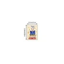 1件「Books Are Magic」可愛兔子帆布海報牆飾，勵志閱讀繪畫，兒童房/遊戲室裝飾，無框/有框/木製掛飾 - 彩色 - 查看 16
