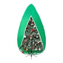Christmas Tree Storage Bag Large Christmas Tree Cover Upright Storage Bag For Christmas Tree - Green - View 3