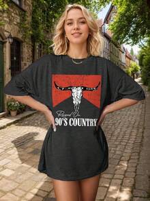 Women T-Shirts - 深灰色1 - 查看 10