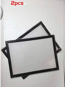 2/4/6件組磁吸鑽石畫框，尺寸10x16英吋/30x30公分－自黏式，適用於25.4x35.56公分/25x25公分畫作｜多功能展示，適用於牆面、窗戶、門｜黑色，房間裝飾家居裝飾牆面藝術收納，適用於萬聖節、聖誕節裝飾 - 彩色 - 查看 15