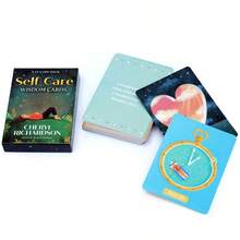 Kartu Tarot Oracle Kebijaksanaan Perawatan Diri, Permainan Ramalan, Permainan Kartu Pesta, Alat Ramalan Tarot - Putih - View 5