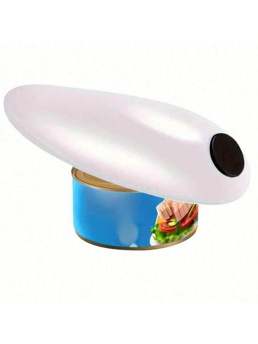 Red Electric Can Opener Suitable For Daily Home Use - White - View 1
