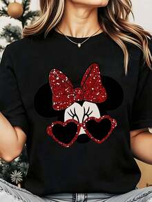 Women T-Shirts - Black - View 7