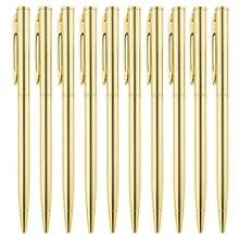 1/10pcs Customizable Neutral Pen, Engraved Text, Multi-Color Metal Twist Pen, Personalized Gift For Wedding, Anniversary, Birthday, Employees, Clients, Back To School, Business Advertising, School Supplies, Office Decor, Promotional Pens - Multicolor - View 30