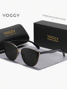 VOGGY 時尚極簡復古 UV400 太陽眼鏡，男女通用，適合運動、開車、戶外騎行、釣魚、度假旅行、派對裝飾道具禮物 - 彩色 - 查看 7
