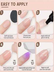 Short Almond Cat Eye French Style Fake Nails Set, Medium Size, Suitable For Women's Daily Work And Holiday Party Use Handmade Press On Nails - 彩色 - 查看 5