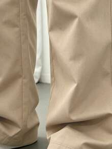 Men's Casual Loose Outdoor Sports Straight Leg Pants Fall - Khaki - View 8
