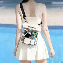 Transparent Waterproof Crossbody Bag, Swimming Beach Phone Waterproof Pouch, Water Park Rafting Storage Bag - Multicolor - View 9