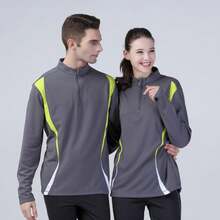 Spiro Ladies/Womens Sports Gym Running Trial Performance Training Top - Charcoal/Lime/White - View 2