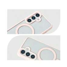 透明極簡親膚手機殼，適用於 Galaxy S22 22 23 24 Plus 25 25 Plus 26 26 Plus 26 Ultra - 粉色 - 查看 4