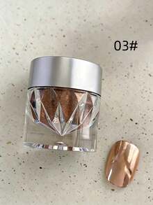 1 Botol (0,5g) Bubuk Kuku Glitter Moonlight Mirror Bubuk Aurora Dekorasi Kuku - MultiWarna - View 11