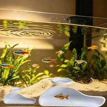 1pc 3D Printed Aquarium Fish Tunnel Hideout, Natural Curved Cave Decoration, Suitable For Guppy, Betta, Corydoras Hiding Spot, Fish Tank Accessory, Aquarium Decor, Fish Shelter, Breeding Cave - A - View 11