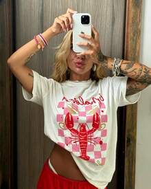 Women T-Shirts - White (shrimp) - View 6